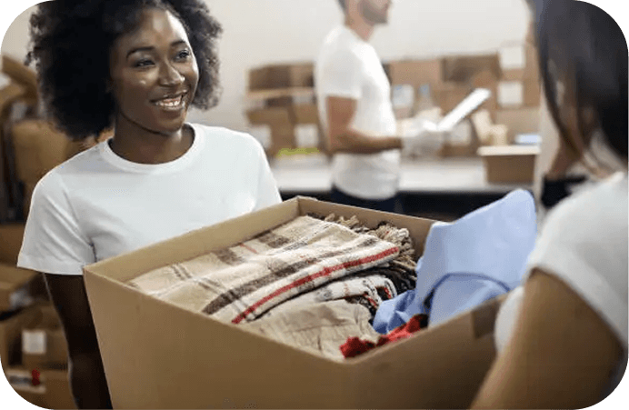 Impact - People helping in the community